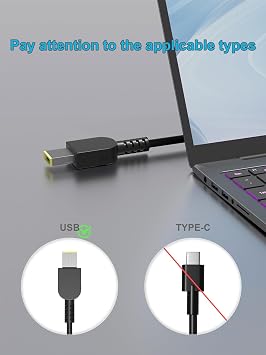 170W AC Charger Compatible with Lenovo Thinkpad P1 P73 P72 P71 P70 P53 P52 P51 P50 W540 W541 P17 P16v P16 P15v T15p P15 T15g X1 Extreme Legion Slim 5 Y720 Y730 Y530 Laptop