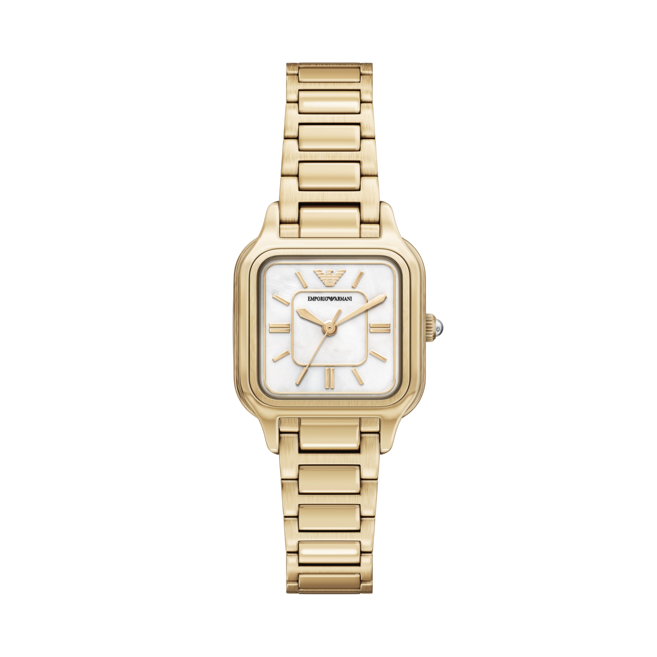 Emporio Armani Damen 35MM Goldfarbene Edelstahl Uhr, AR11744