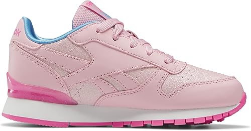 Miniatura 5 de Reebok Tenis clásicos unisex de cuero Step N Flash Light Up para niños