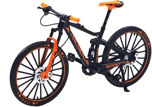 Ailejia Modelo de adorno de bicicleta de aleación, bicicleta de montaña, juguete de bicicleta, mini vehículos, decoración de fiesta, manualidades
