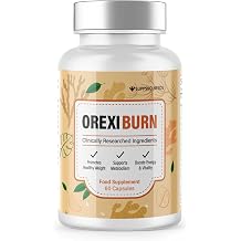 OrexiBurn 60 Capsules All Natural Supplement GMO Free Advanced Formula Pills OREXI Burn