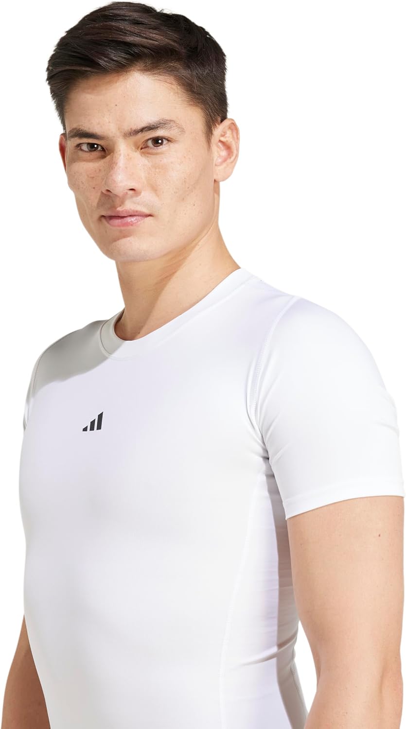 Adidas Mens Techfit Compression Training T-Shirt