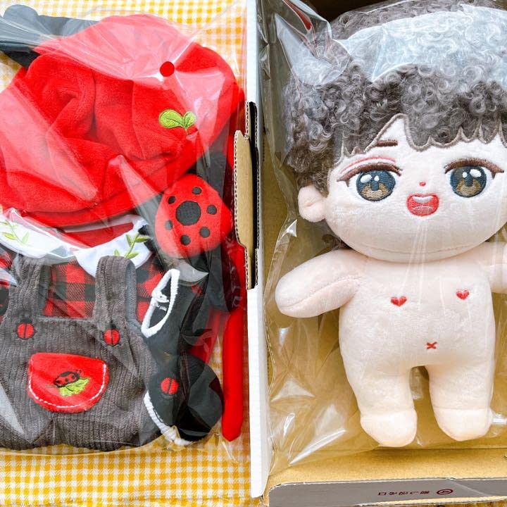 Amazon.co.jp: TREASURE ハルト Haruto 20cm ぬいぐるみ と洋服セット 