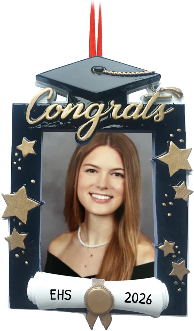Personalized Graduation Picture Frame Ornament Graduation