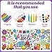 Dvbonike Jumbo Holi Coloring Poster - Happy Holi Festival DIY Drawing Color-in Paper Blank Doodle Art Banner 55.1 x 23.6 Inch Decor Home Family Community Activity Celebration Party Suppiles