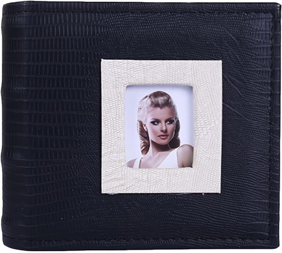 Self-Adhesive Photo Album 4R6 Inch 100 Sheets Interstitial Paper Core Message Album PU Leather Creative Family Photo Album Album Used for Wedding Guest Anniversary