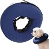 Dog Cone Alternative,Adjustable Pet Donut Cone | Puppy Fence Barrier Collar | for Wound Care Injury Recovery Licking Prevention Daily Wear Travel Cats Dogs Multi-Pet Households