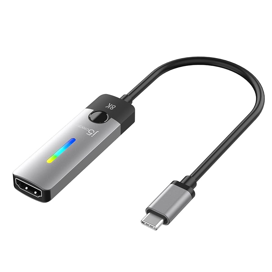 Amazon.com: j5create USB Type C to HDMI Adapter (8K@60Hz, 4K