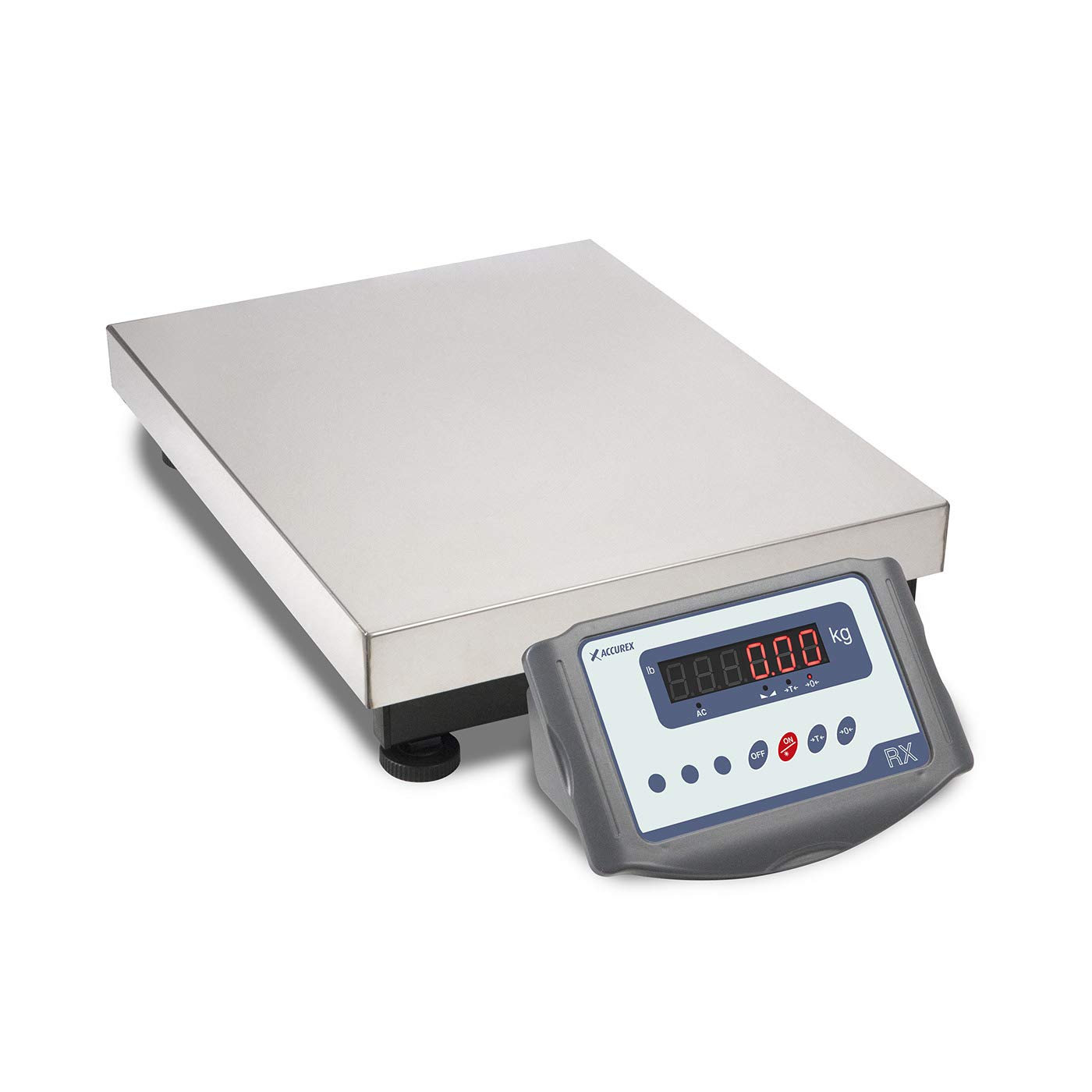 Accurex RXT-150M Industrial Platform Scale with indicator next to it