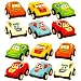 Produktbild German Trendseller - 4 x Autos mit Rückzug l Racer l Mitgebsel  Party  Cars  Kindergeburtstag  Kinder lieben diese mini Flitzer mit Augen
