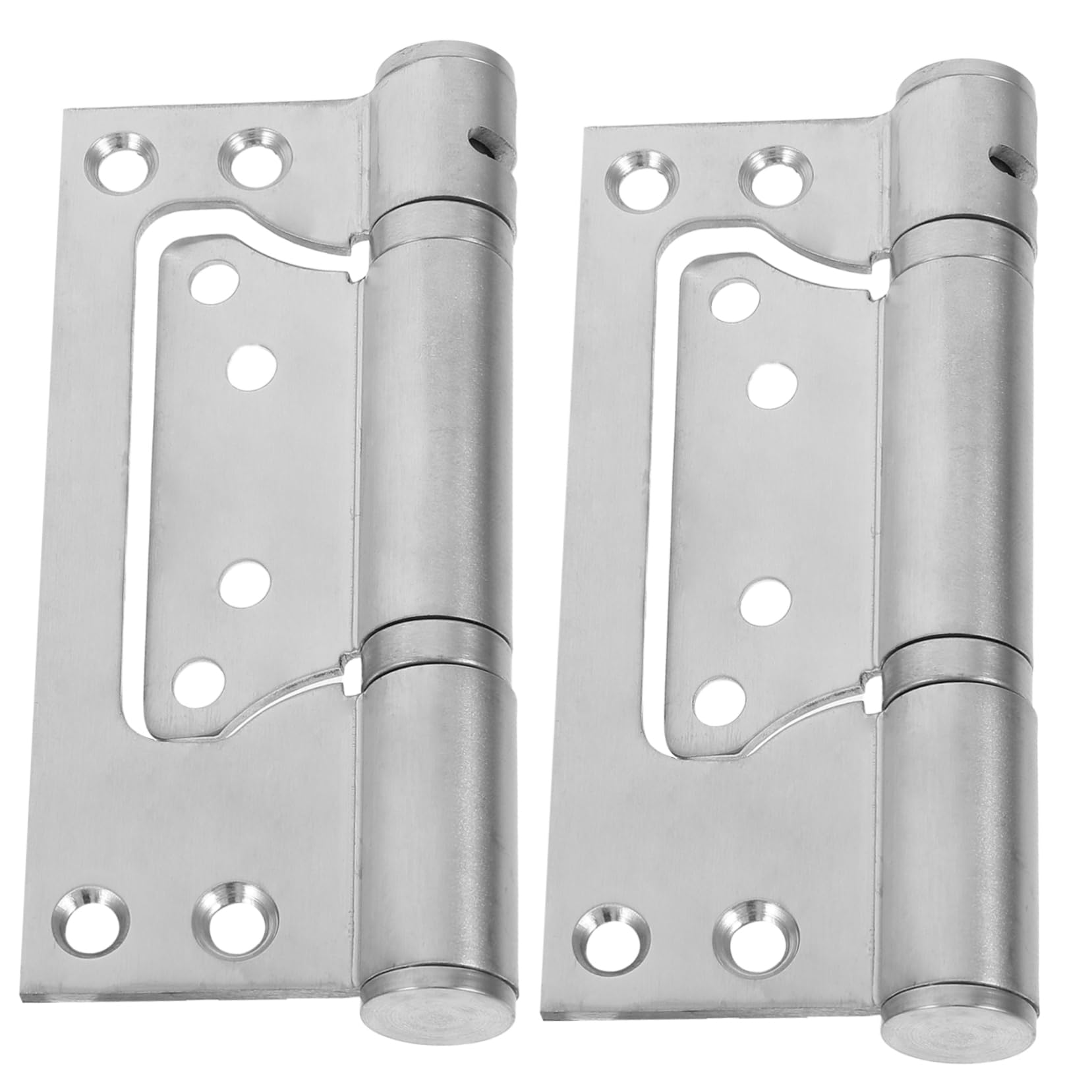 Bisagras invisibles para puertas de madera con cierre hidráulico silencioso, pack de 2