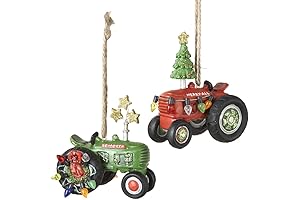Charming Tractor Ornaments Enchant Young Farmers