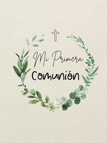 Comunion Niña o Niño Libro de Firmas y Recuerdos de invitados Mi Primera Comunion, Decoracion Fiesta Detalles Recordatorios y Regalos Originales