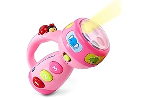 A Bright Start to Easter: VTech Spin and Learn Color Flashlight in Pink