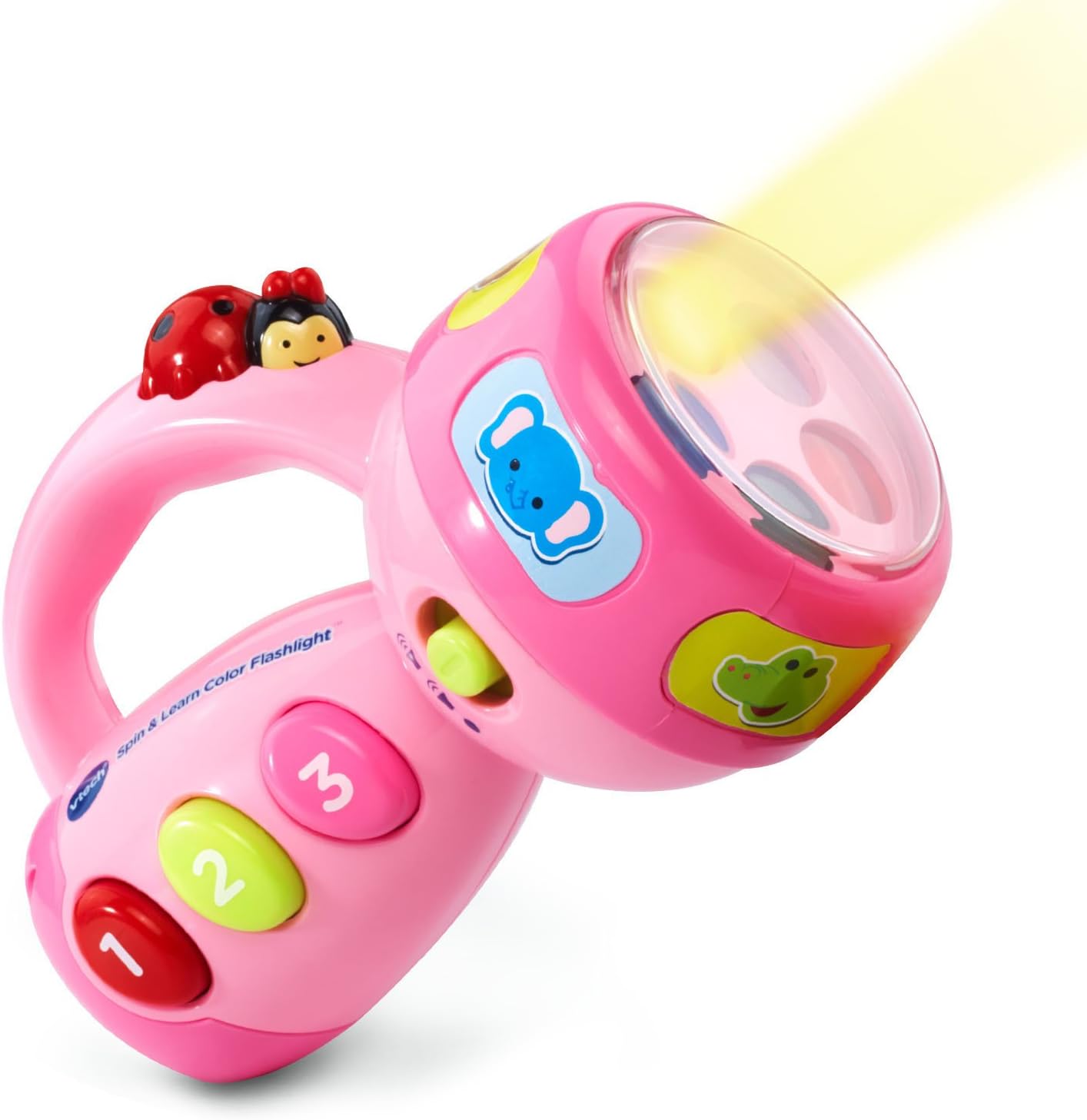 Spin and Learn Color Flashlight, Pink