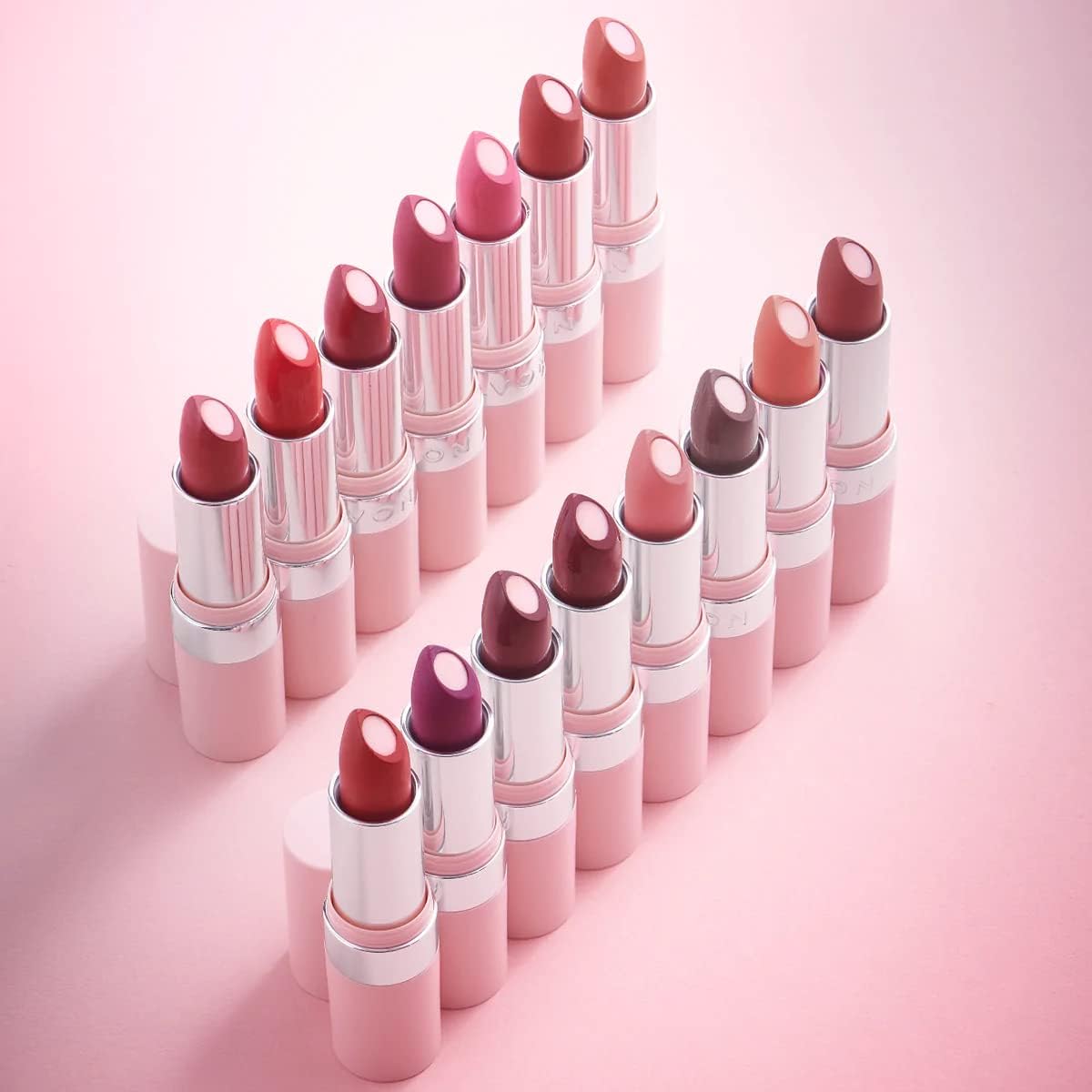 Avon Hydramatic Matte Lipstick - All Shades - Matte Lipstick With A Hydrating, Hyaluronic Core (Flame)
