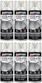 Sherwin-Williams CompanyDuplicolor 1K Clear Extreme Matte Finish Spray Paint (12 oz) - 6 Pack