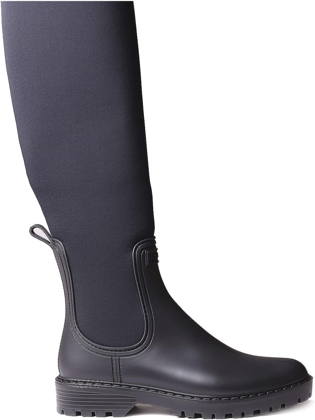 Women's Rubber & Lycra Rain Boots - CARDIFF by Toni Pons