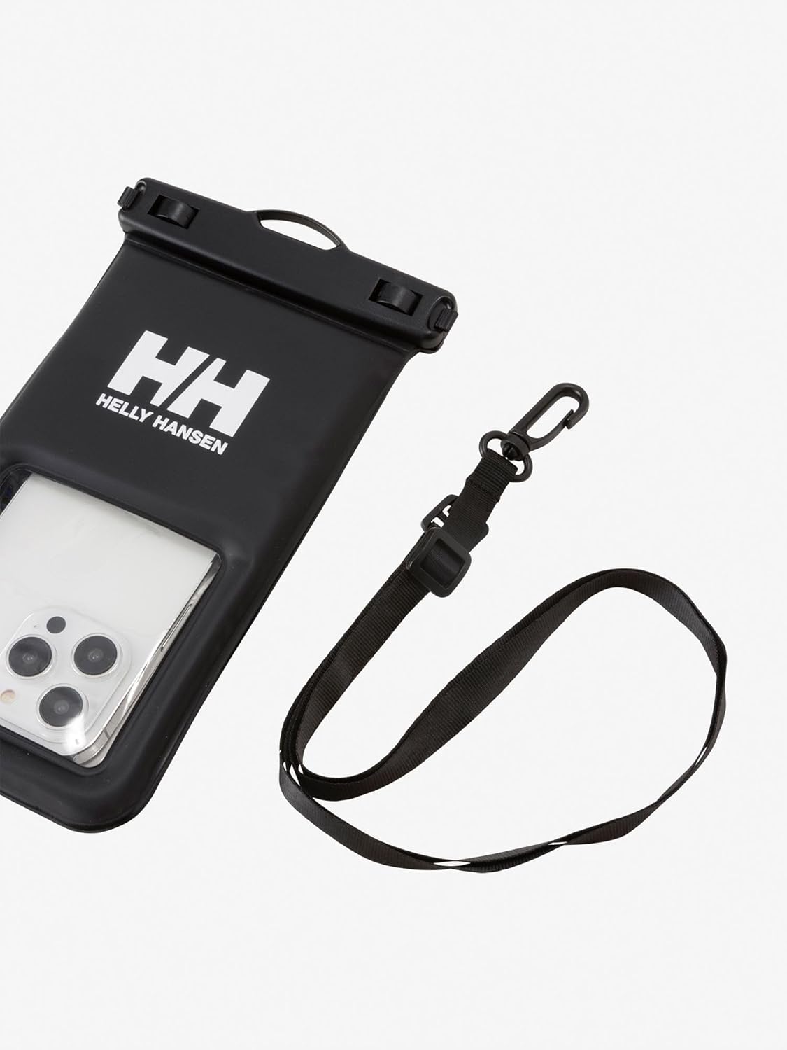 Helly Hansen HY92537 Waterproof Case, Floating Waterproof Case, Smartphone, Cell Phone, Neck Cover, Unisex, Black, Black, One Size