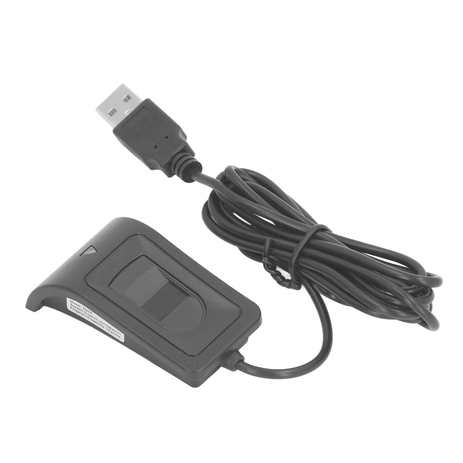 Scanner di Impronte Digitali, Collegamento Cavo USB DC5V Lettore di Impronte Digitali Biometrico per 10 32 64 Bit per Residenza