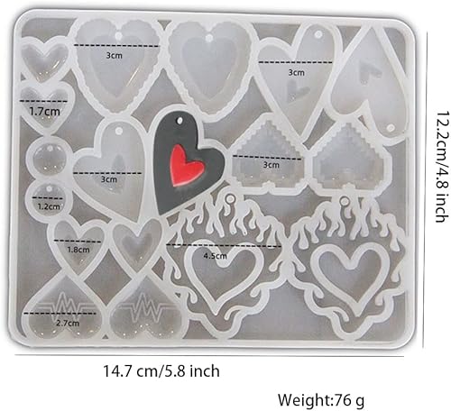 Miniatura 5 de Finyoffiy Molde de resina para aretes, moldes de silicona, moldes de fundición de joyería, molde epoxi de Halloween para mujeres, suministros de