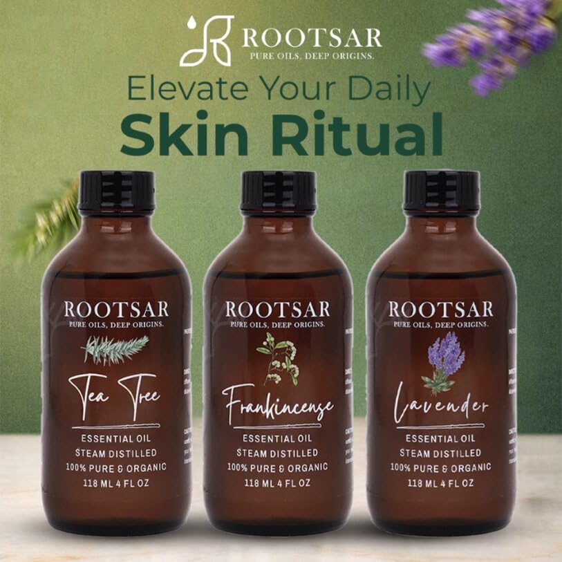 Set de Aceites Esenciales Árbol de Té, Incienso y Lavanda miniatura 2