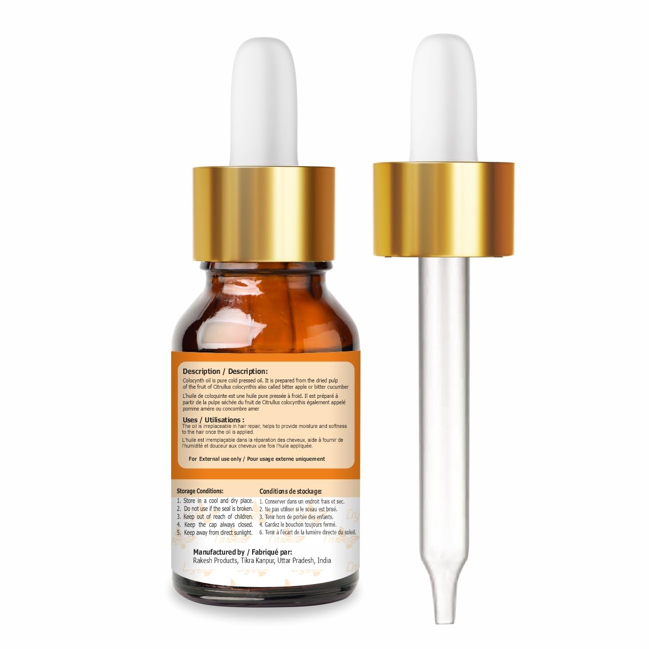 Aceite de Crysalis Colocynth (Citrullus colocynthis) - 1,01 onzas líquidas (30 ml)