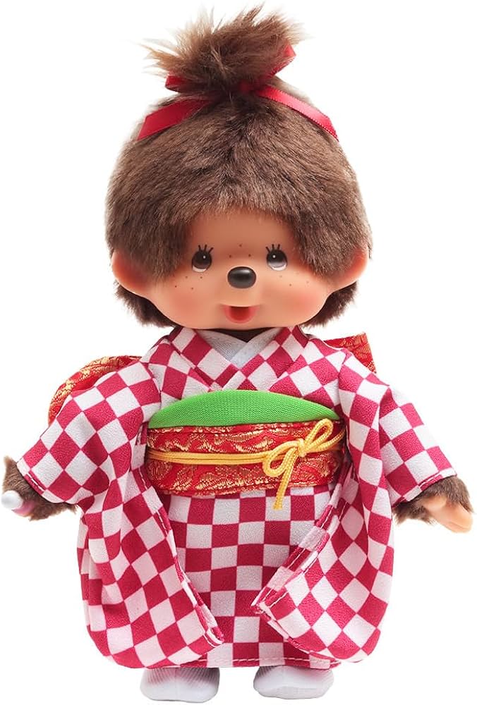 Amazon.co.jp: 久月official オリジナル お着物姿モンチッチ 女の子 Amazon.co.jp: 久月official オリジナル お着物姿モンチッチ 女の子