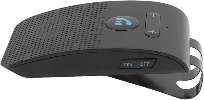 Altavoz Manos Libres para Coche con Clip, Bluetooth 5.0 miniatura 3