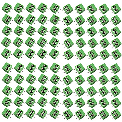 2 Pin 5mm Pitch Terminal Block PCB Connectors Ac 300V 10A, 2pin Screw Terminal Connector (100 Pcs)-image-28