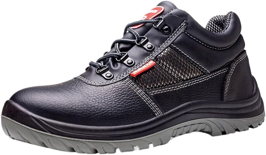 [murfeko] 安全靴 メンズ 作業靴 ワークシューズ セーフティーシューズ あんぜん靴 スニーカー 鋼先芯 釘踏み抜き防止 滑