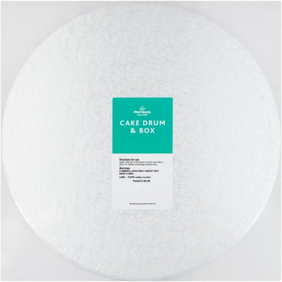 Morrisons Cake Drum And Box Amazon.co.uk Home & Kitchen