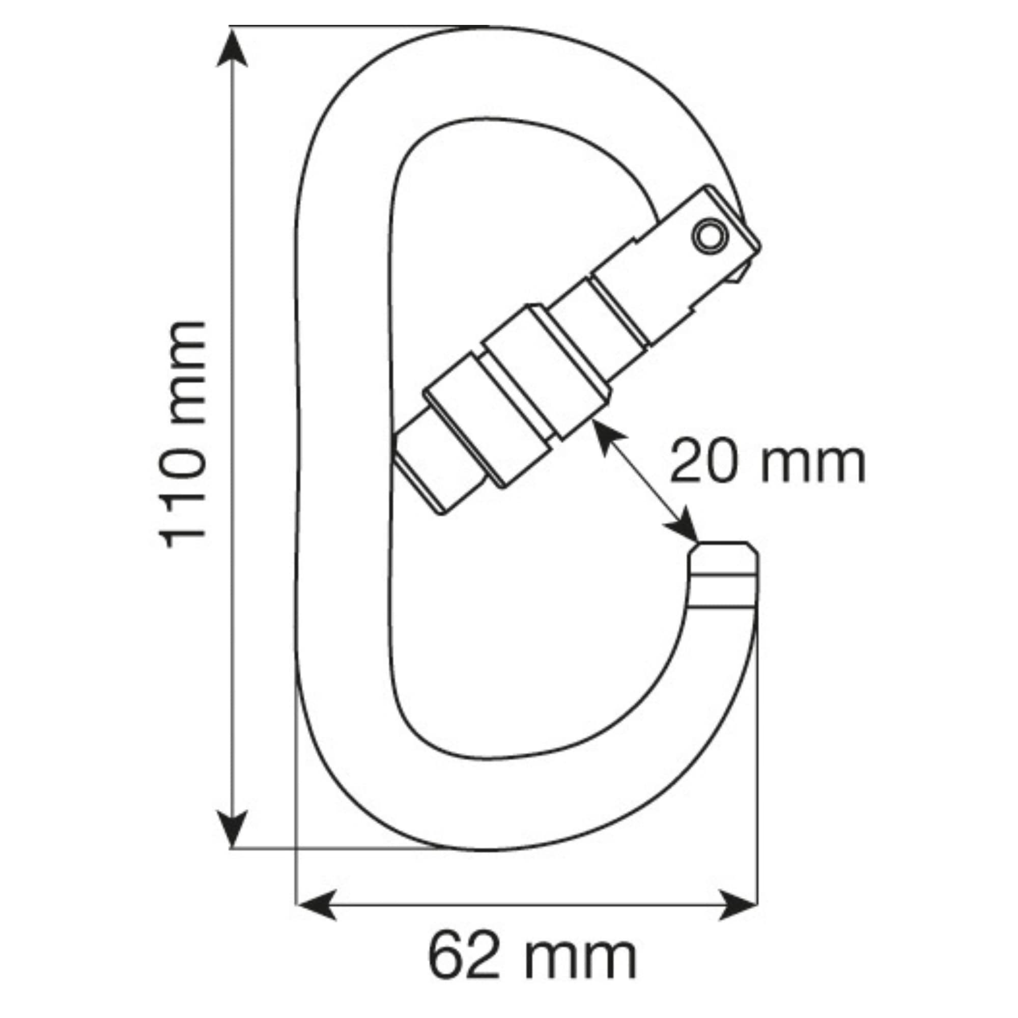 Camp Oval XL Lock - Sizes: One Size