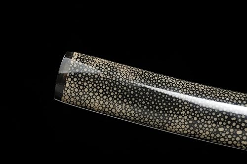 Miniatura 6 de Espada katana Janpanese hecha a mano tanto arcilla templada T10 acero Hitatsura Hamon Samurai Tanto Espada Navaja Cuchilla de afeitar afilada