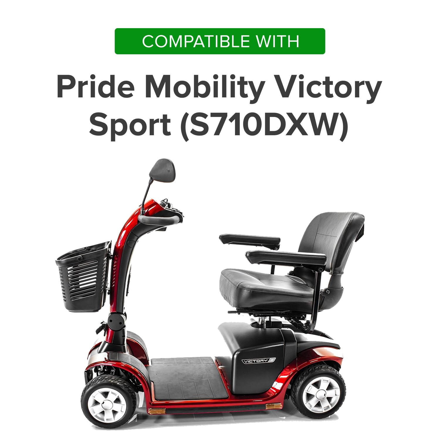 Battery Meter for Pride Victory Sport (S710DXW) Scooter - Replacement Gauge, Voltage Meters, Battery Charge Monitor for 24 Volt Electric Pride Mobility Victory Sport Scooters (ELE1906793)