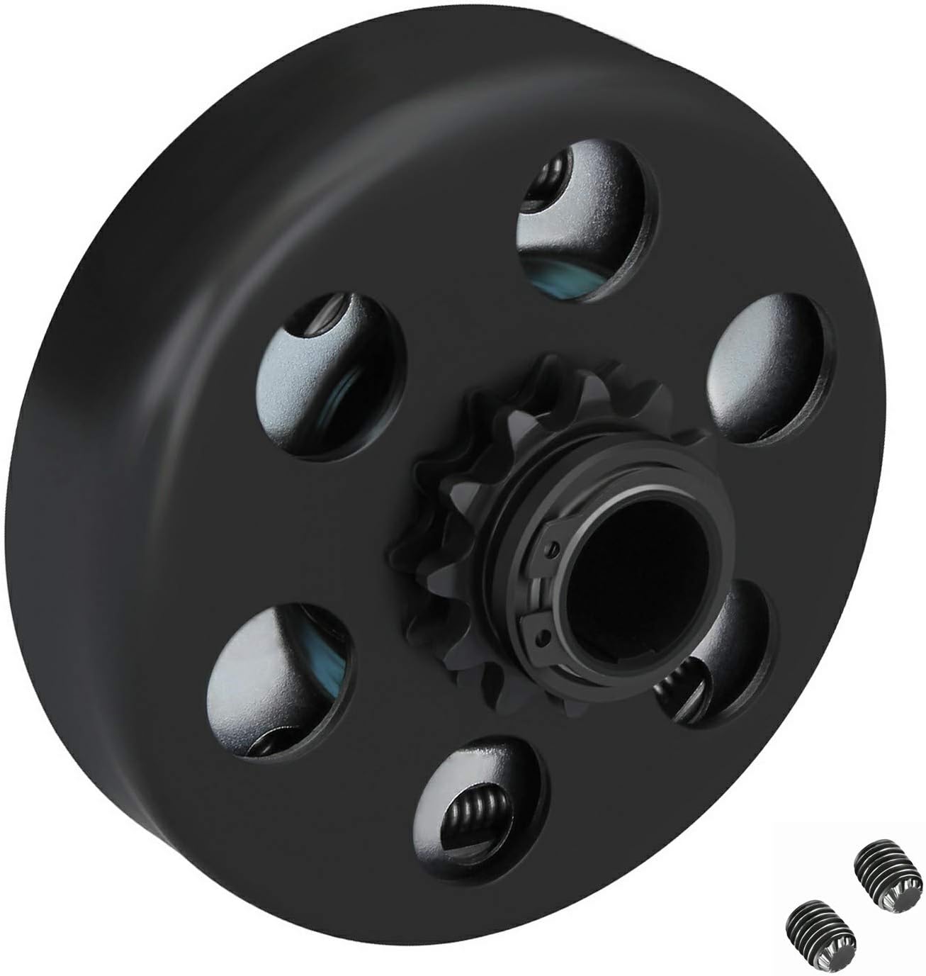 Twilight Garage 6.5HP Go Kart Mini Bike Centrifugal Clutch 12 Tooth 3/4 Bore #35 Chain Replacement For Go Kart Mini Bike GC160 GC190 GX120 GX140 GX160 GX200