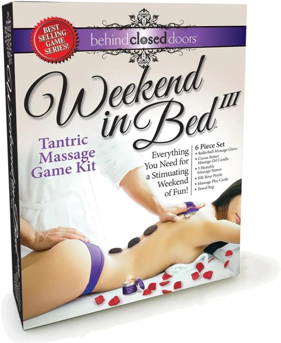Little Genie Productions LIG67149: Weekend in Bed, Tantric Massage Kit