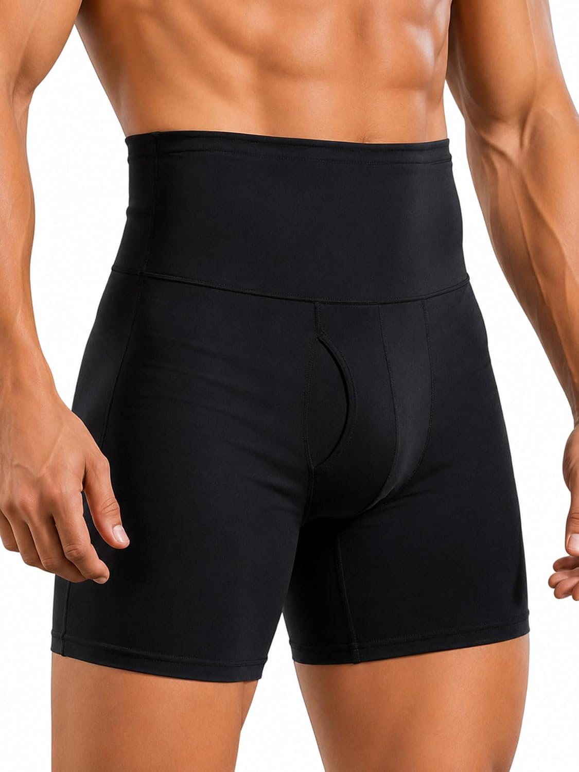 Mens Shapewear Shorts Tummy Control Boxer Compression Body Shaper Slimming Underwear