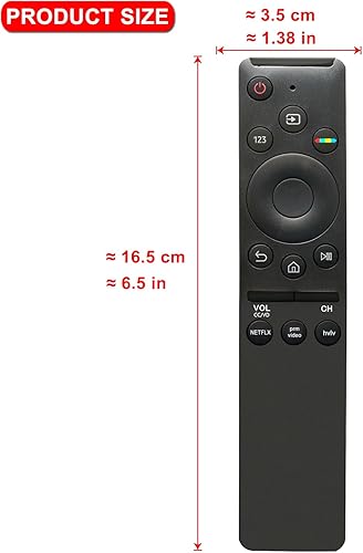 Miniatura 3 de Allimity BN59-01312G BN5901312G Control remoto de voz de repuesto compatible con Samsung Q50R RU8000 RU800D RU740D 2019 QLED/UHD Smart TV con