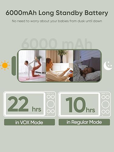 Miniatura 5 de bonoch 7" 720p HD Baby Monitor Parent Unit Reemplazo para BBM01BBM03BBM05, puerto tipo C, cámara no incluida