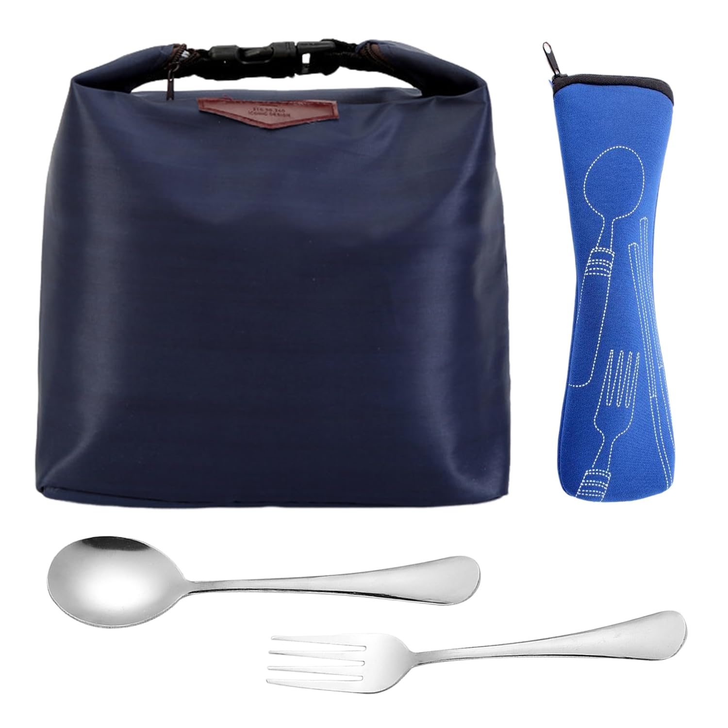 Arrderly 1 Pièce Sac Isotherme Repas, Sac De Pique-Nique Étanche, Sac À Lunch Portable, Sac à Lunch Isolé Pliable Pour Homme Femme Enfant École Bureau Pique-nique