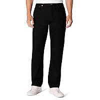 Amazon Essentials Jeans dalla vestibilità Comoda Uomo, Nero