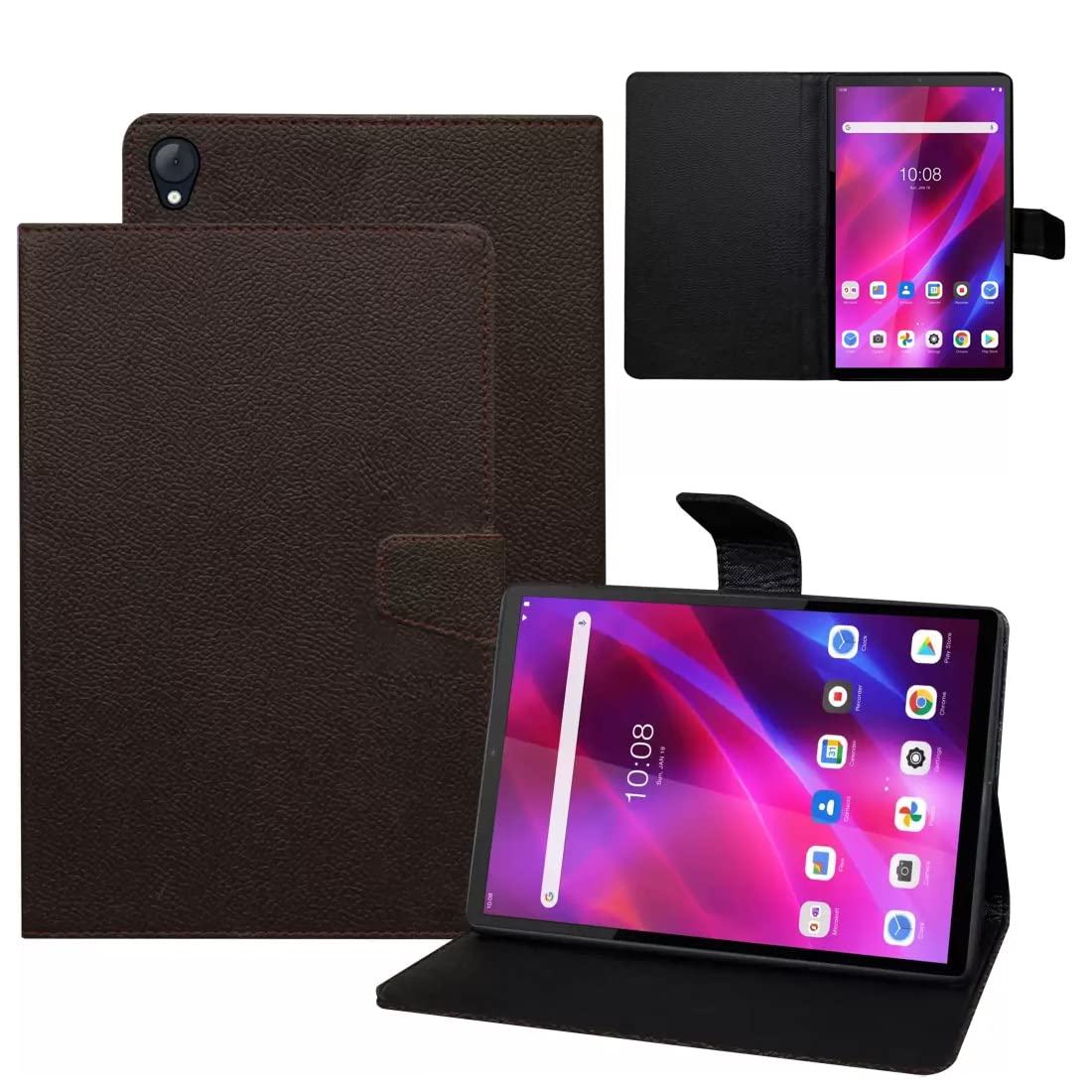 Zaoma PU Leather Flip Flap Case Cover Compatible for Lenovo Tab K10 Model No. : TB-X6C6F / TB-X6C6X (Brown) (B0B82W4KCL) Amazon Price History, Amazon Price Tracker