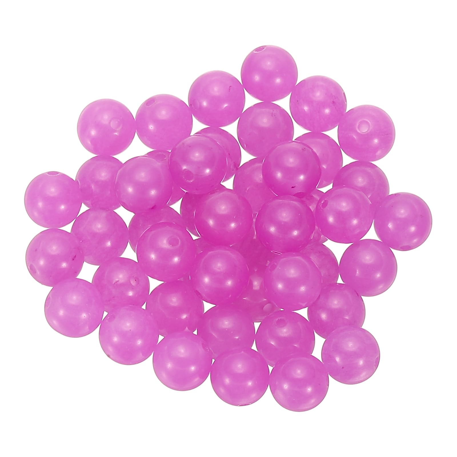 PATIKIL 45 Pcs 8mm Fuchsia Aventurine Beads