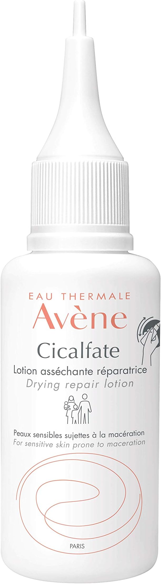 Cicalfate Drying Antibacterial Repair Lotion for Dryness, 40 ml