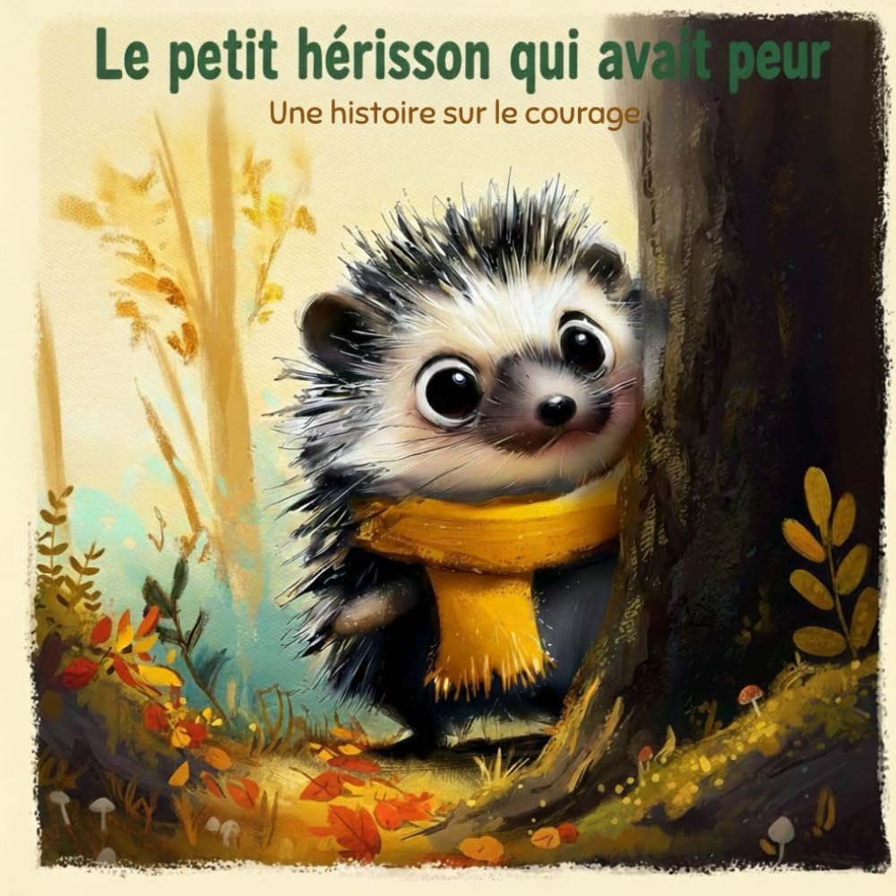 Le petit hérisson qui avait peur: Une histoire sur le courage