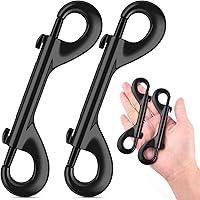 Vista 16 de ERKOON Ganchos extra grandes de 4-7/10 pulgadas de doble extremo, capacidad de carga de 220 libras, clips de aleación de zinc de doble cara