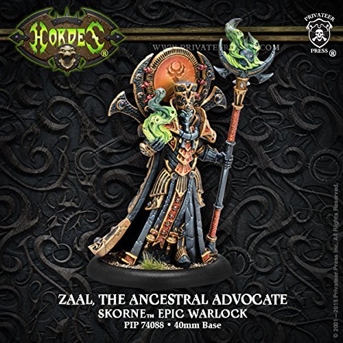 Privateer Press PIP74088 Skorne: Zaal, The Ancestral Advocate Epic Warlock