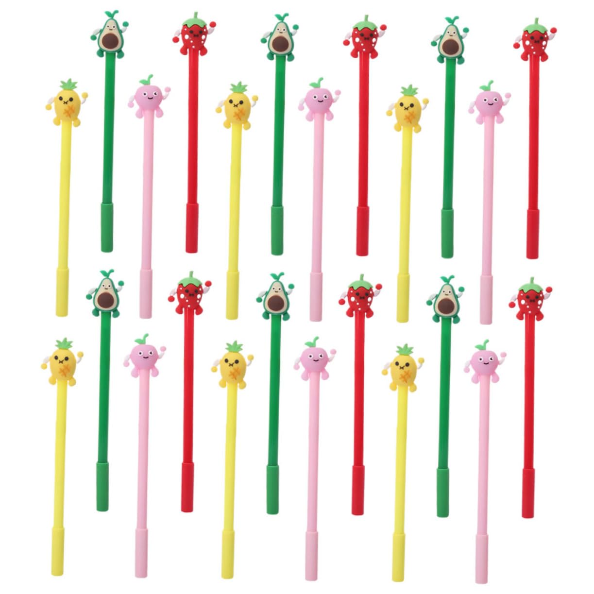 Tofficu Lot de 5 Stylos Mignons pour Garçons Et Filles Stylos Gel pour Prise de Notes Fournitures Scolaires de Style Mixte Pièces X 5