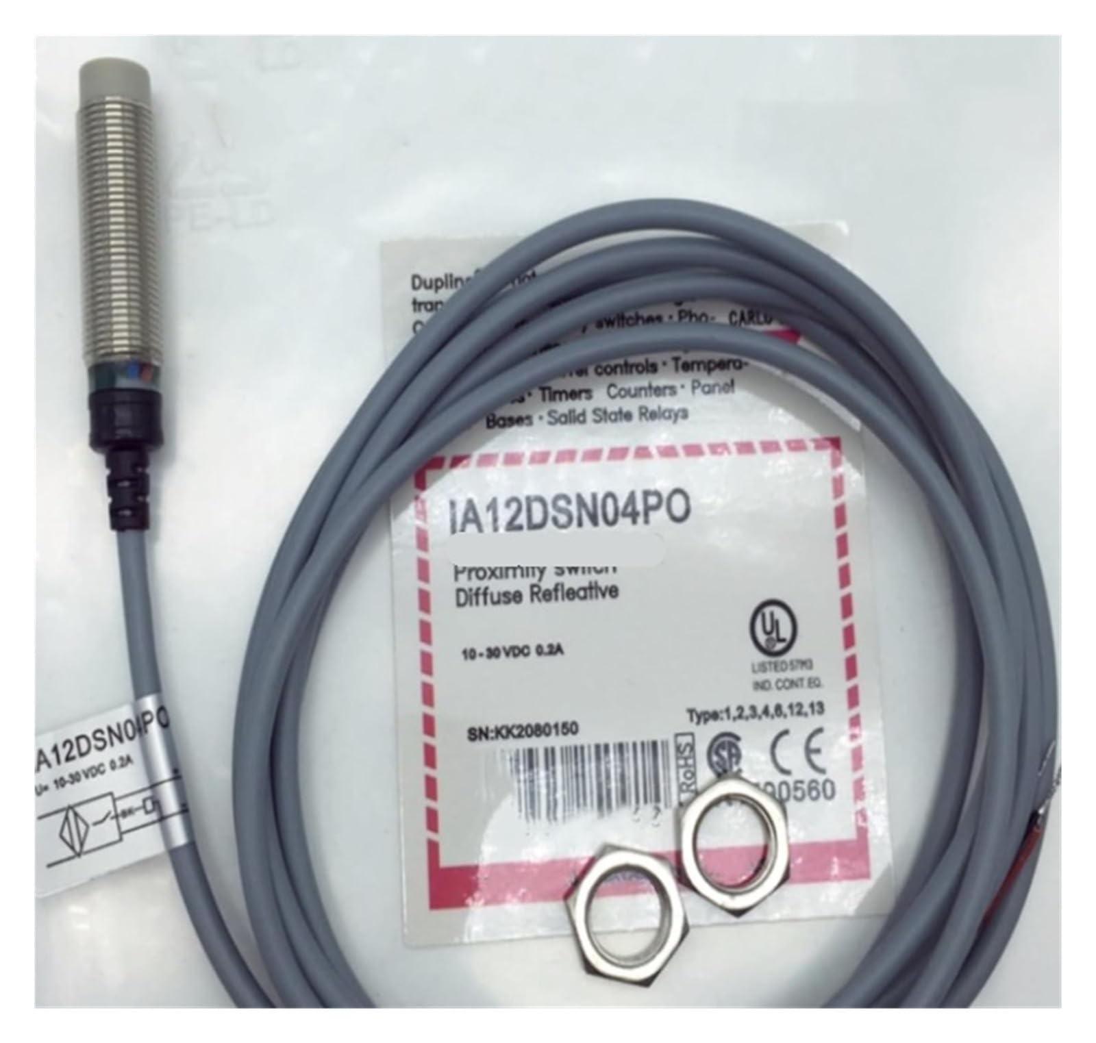 JHPWKRMU IA12DSN04PO 1753 Proximity Switch Sensor